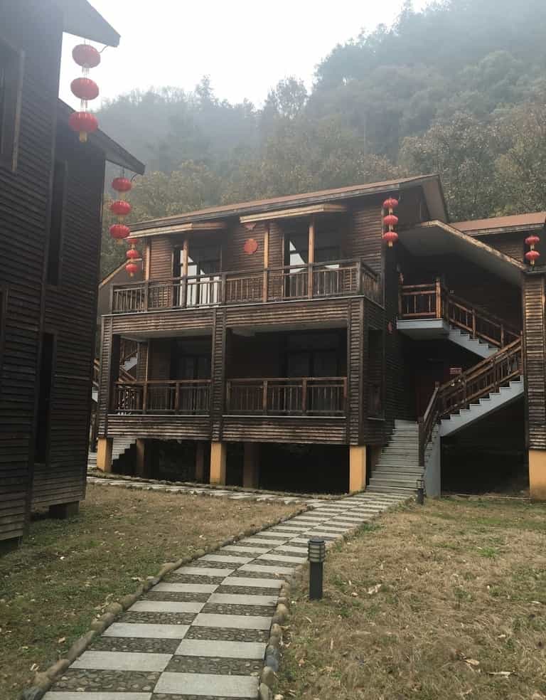 碳化木屋