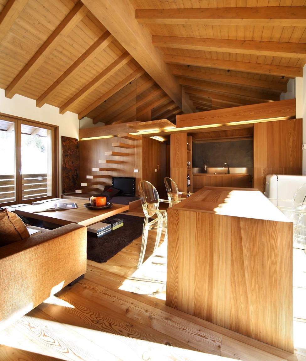 轻型木屋别墅室内家居设计